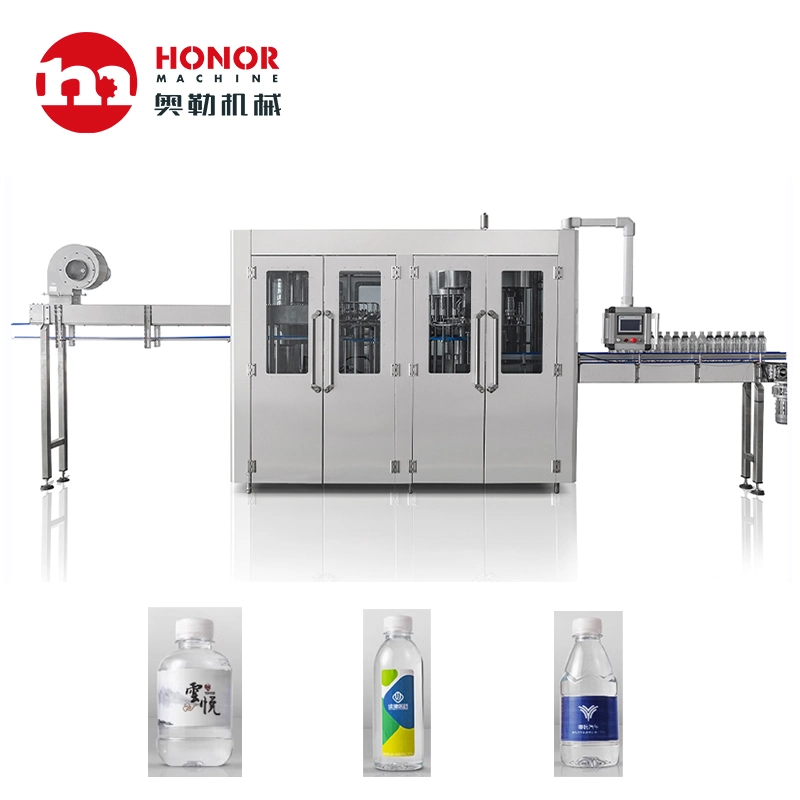 Automatic Pet Bottle 250ml 330ml, 500ml, 1lwater Juice Milk Coffee Beverage Blowing Filling Capping Packing Conveyor Machine System Turnkey Plant From a to Z