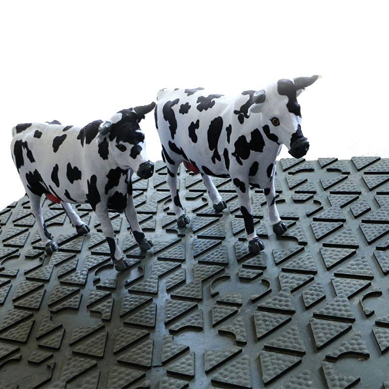 Horse Stall Stable Dairy Cow Rubber Mat for Walking/Holding/Milking Areas Cow Mattress/Cow Floor Mat