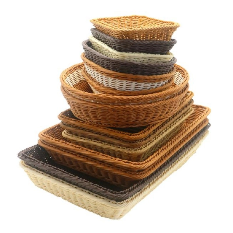 Custom Design Natural Bamboo Wicker Basketry