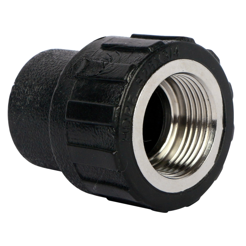 High quality/High cost performance  HDPE Pipe Connection Fittings Female Thread Elbow Thread Tee and Reducer Coupling