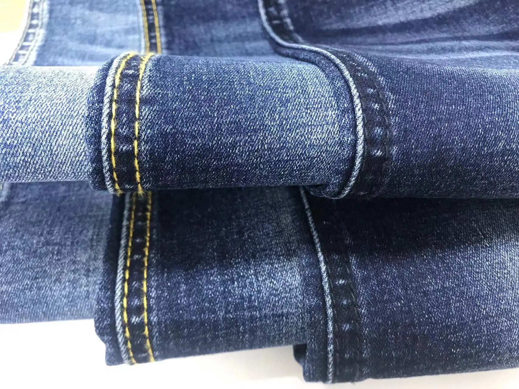 Hyq889-01s Light Weight Cotton Spandex Denim Fabric