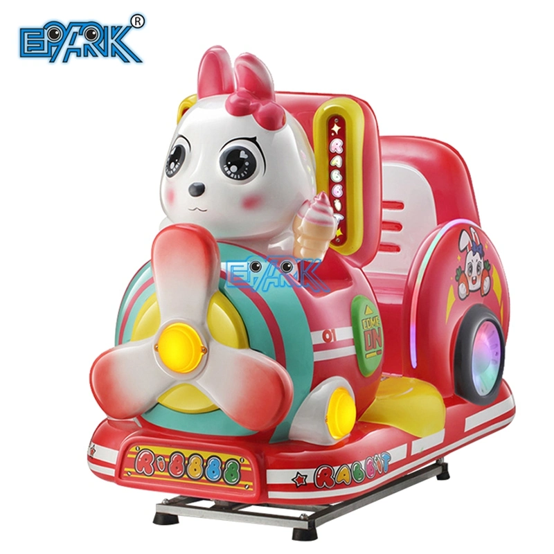 Locomotive Team Electric MP5 Little Rabbit Kiddie Ride Amusement Swing Children's Rocking Car