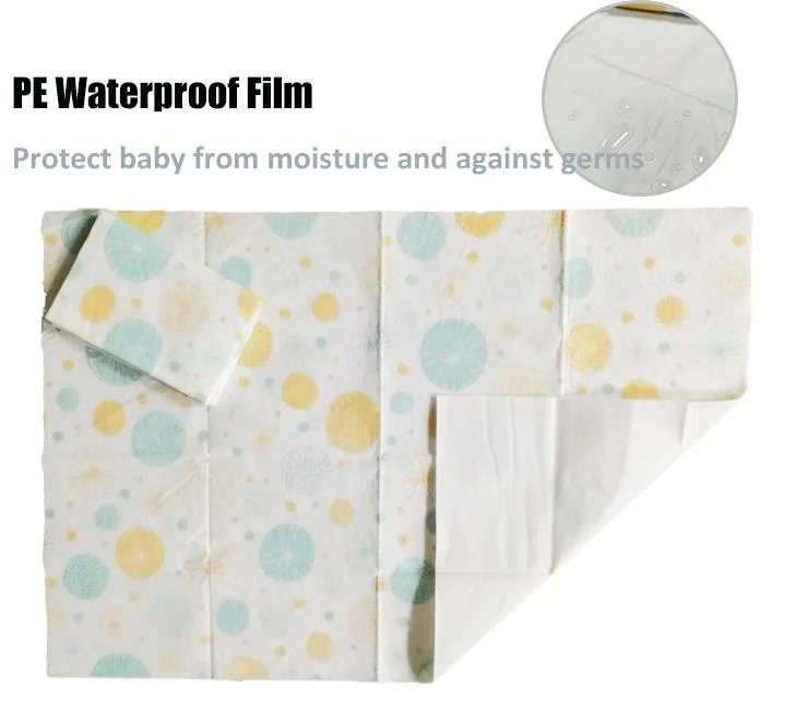 Baby Disposable Changing Pad Soft Waterproof Mat Portable Diaper Changing Table & Mat Leak-Proof Breathable