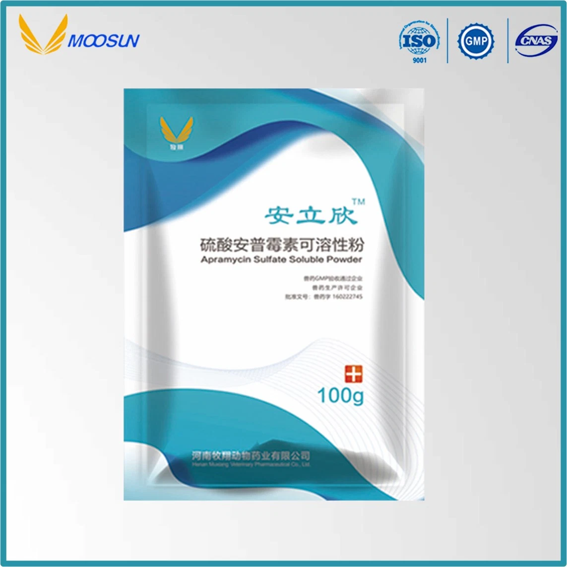 Veterinary Medicine Apramycin Sulfate Soluble Powder with GMP
