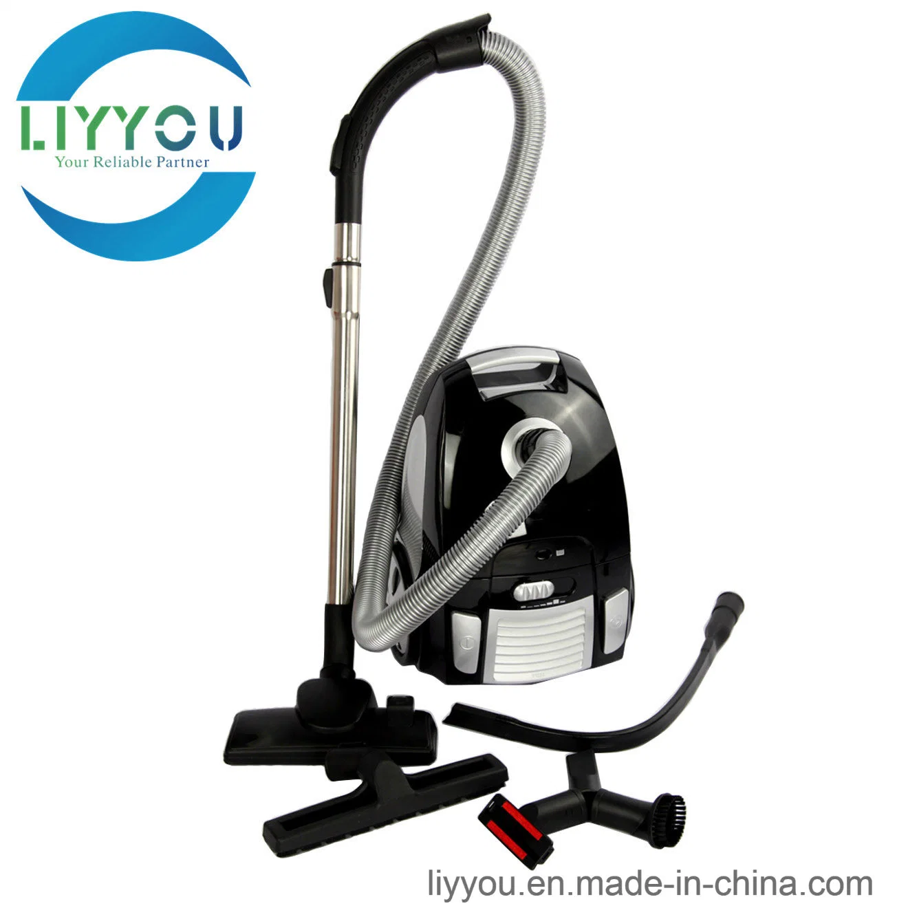 Liyyou Home Appliances Dry Bagged Powerful Big Canister Vacuum Cleaner 1200W