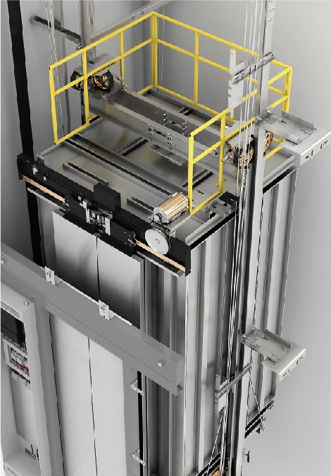 Room-Less Passenger Elevator Lift with High Speed and Low Price Similar