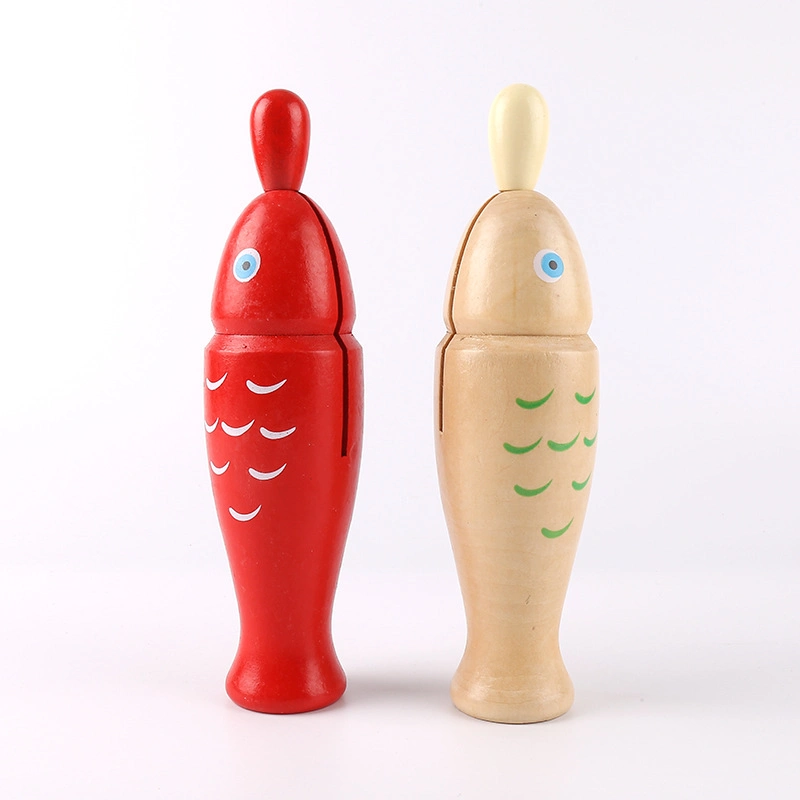 Wooden Fish, Wooden Children&prime; S Percussion Instrument