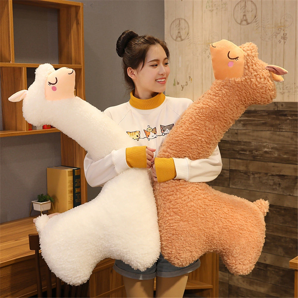 Custom Alpaca Doll Sleeping Pillow Large Plush Soft Toy Stuffed Animal Toy