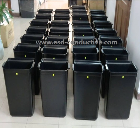 Cleanroom Waste Bin Antistatic Barrel ESD Trash Bin