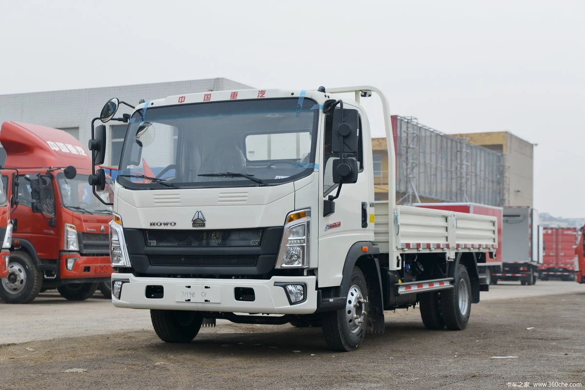 4X4 Part-Load Sinotruk HOWO Homan camioneta de carga de camiones de carga Van 160CV