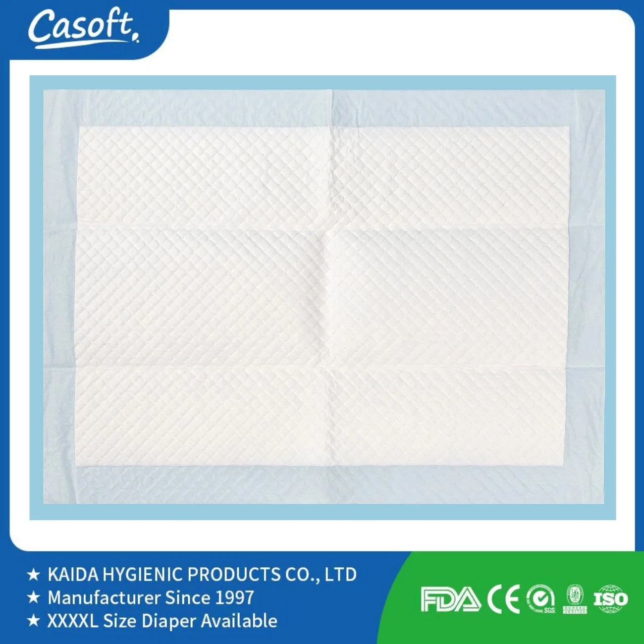 OEM ODM Manufacturer Distributor Disposable Underpads for Adults/Elderly/Incontinence/Pets/Dogs/Cats