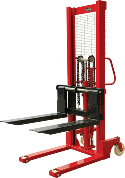 1500kg Capacity 3000mm High Hydraulic Semi-Electric Stacker