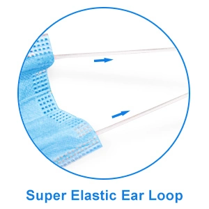 CE 3-Ply Medical Face Mask Disposable Doctor Facemask Surgical Face Mask Earloop