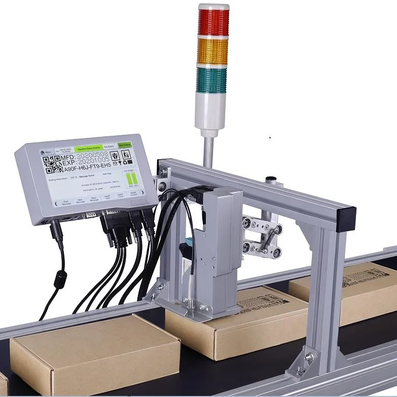 Máquina de impressão de autocolantes para máquinas de impressão Dodcod T230e-1 TIJ