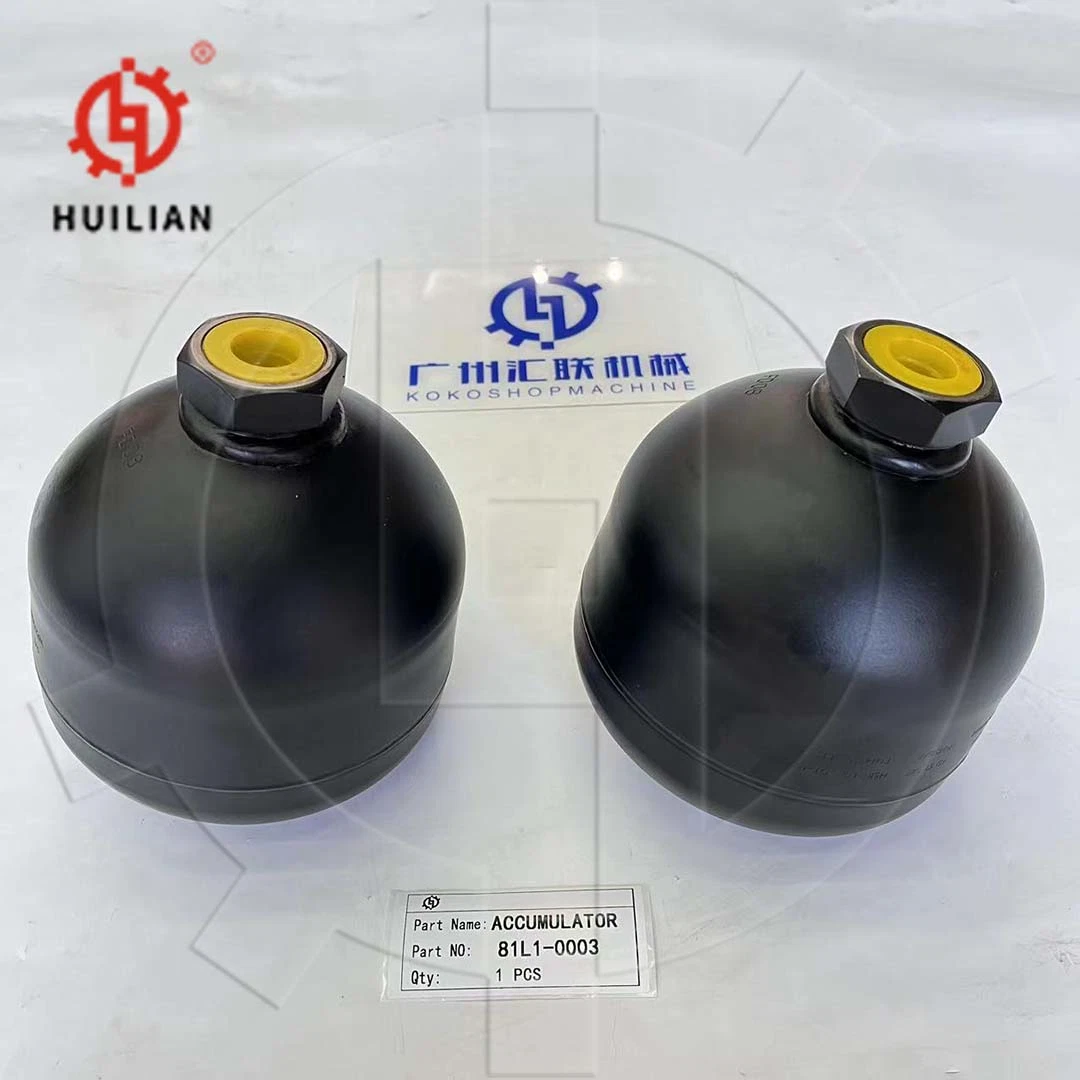 81L1-0003 31AC-10300 Hyundai Hce Accumulator for Hyundai Excavator R130W-3 R140W-7 R140W-9 R170W-3