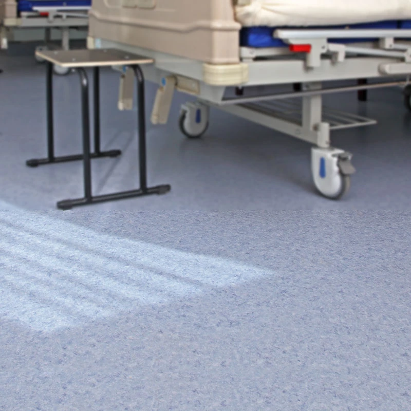 Vynil Flooring Hospital Antibacterial Vinyl Roll for Hospitals Heavy Duty Floor Tiles Vinil Rols Sheet Grade Rolls Loose Lay Commercial Office Use