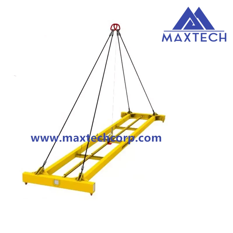 20FT Best Quality Semi-Automatic Mechanical Container Lifting Spreader for Sale