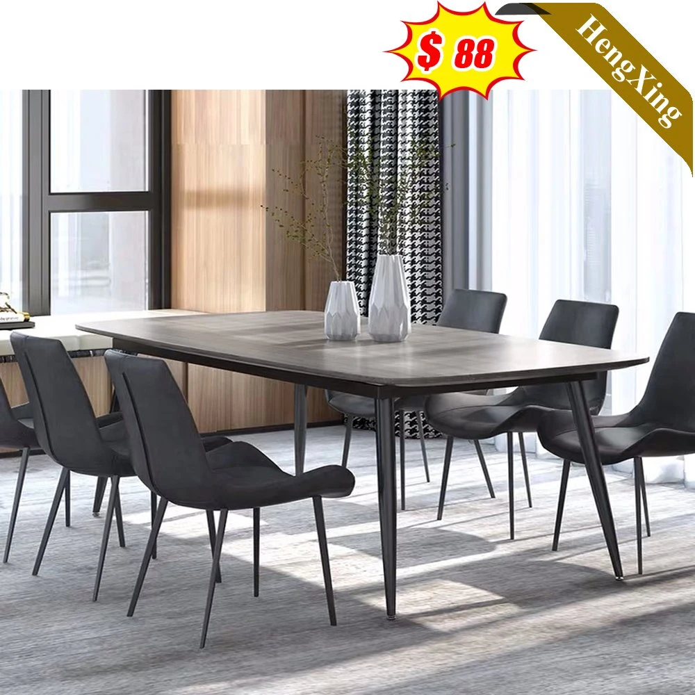 Moderna última Design à prova de água Home Dining Furniture Madeira Dining Table Definir