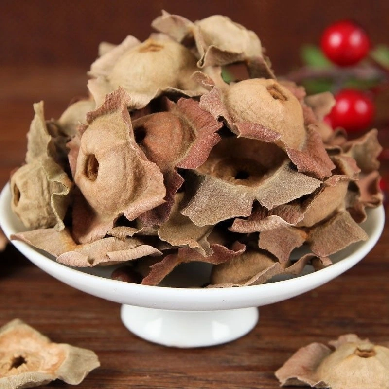 Cáliz (Diospyros kaki) Hierba crudo tradicional preparado la medicina herbaria china Qi regular