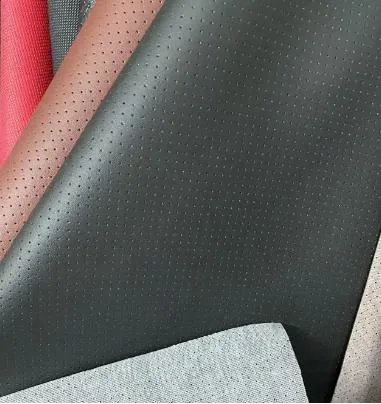 Synthetic Faux Leather Fabric PVC for Car/Sofa Decoration Rexin Leather Fabric