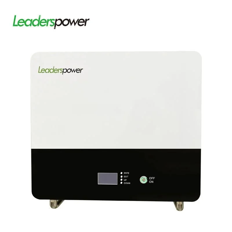 Leaderspower batería de LiFePO4 de alto rendimiento: Batería solar 51,2V 100ah 200ah 5kwh 10kwh montada en pared para el sistema de almacenamiento solar doméstico