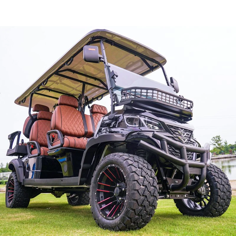 Fast Speed Long Range 6 Seats Lsv Electric off Road Golf Cart Buggy