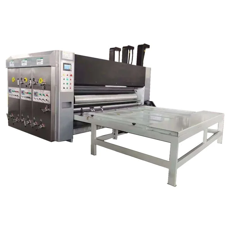 Corrugated Packing Box Four Color Printing Machine