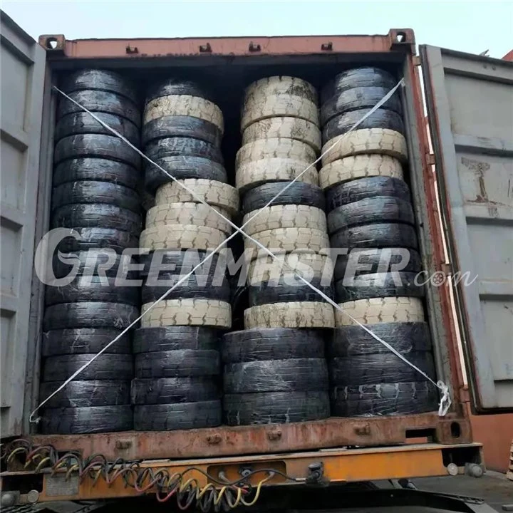 Best Quality Non-Marking Pneumatic Style Solid Tire, White Green Electric Battery Forklift Tyre 16*5-9 21X8-9 6.00-9 7.00-9 140/55-9