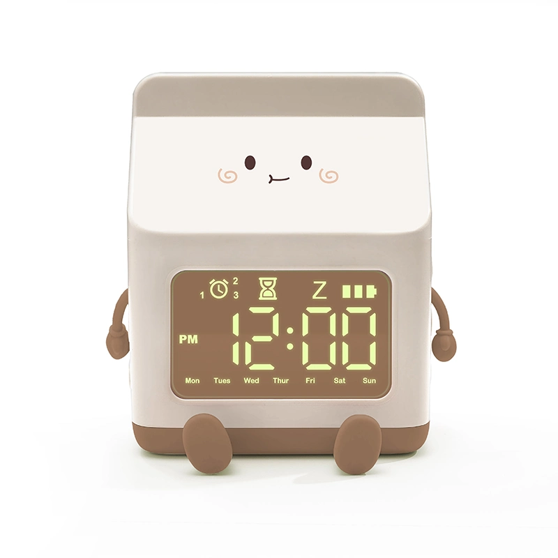 Reloj de alarma digital pequeño y simple OEM Reloj LED espejo Para proveedor de Amazon