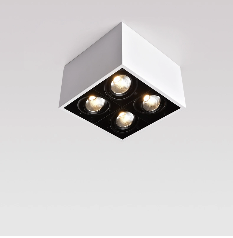 High Quality LED Grille Lights GU10 Aluminum Spotlight Ceiling Light