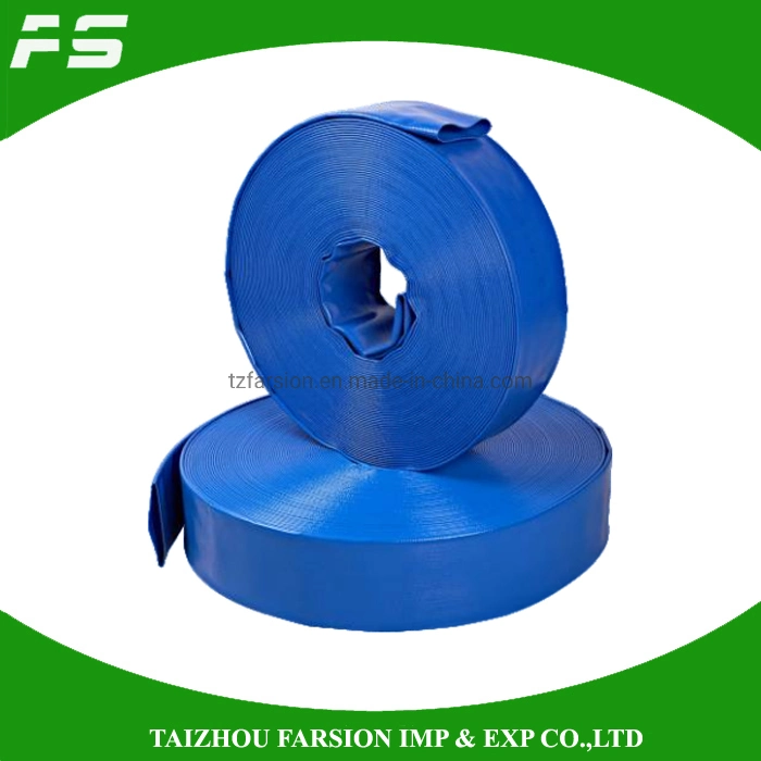High Pressure 1 2 3 4 5 6 8 12 Inch PVC Soft Flexible Lay Flat Agriculture Irrigation Discharge Water Hose