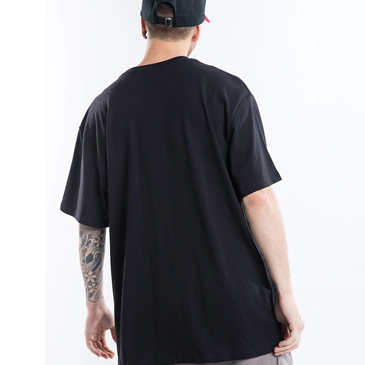 High quality/High cost performance  Oversized Custom DTG Print Drop Shoulder Tshirt