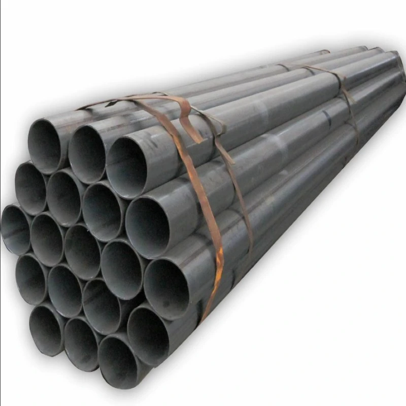 Tubo rígido de aço sem costura, aço de baixo carbono, tubo de aço laminação de tubos, Liga Sch40, tubo de aço carbono A105 A106 Gr. B tubo de aço carbono sem costura