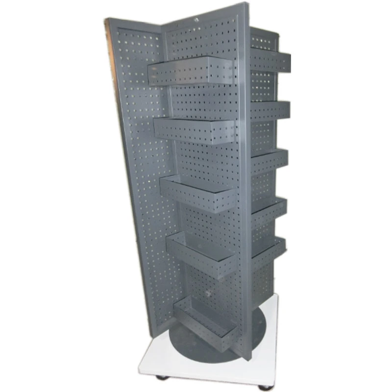 Factory Customized Iron Frame Display Standing Rack Store Fixture Shop Fitting