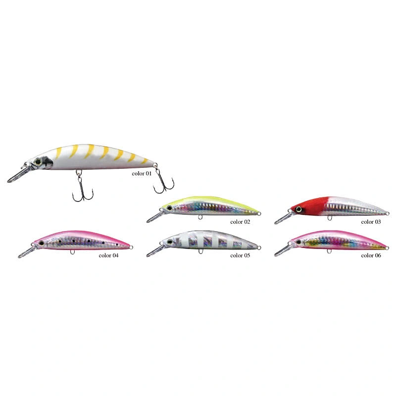 Topwin en Stock Aisa Europe Market Freshwater Sinking 110mm Minnow Barco señuelo Bait para la venta