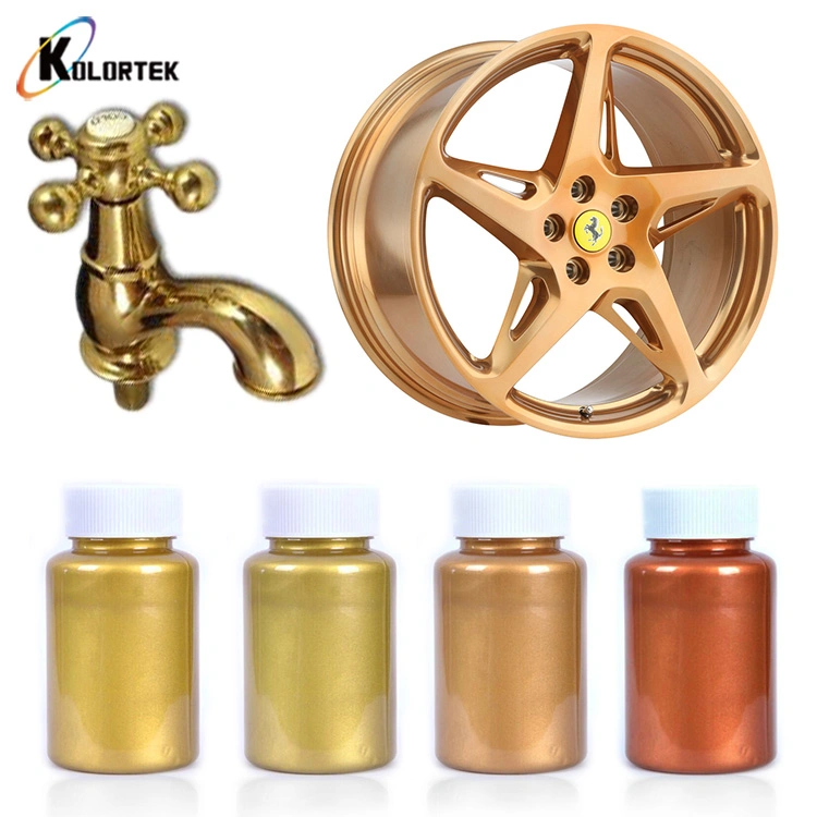 Bulk Metallic Pigment Gold Bronze Pigment Powder for Epoxy Resin Paint Coating