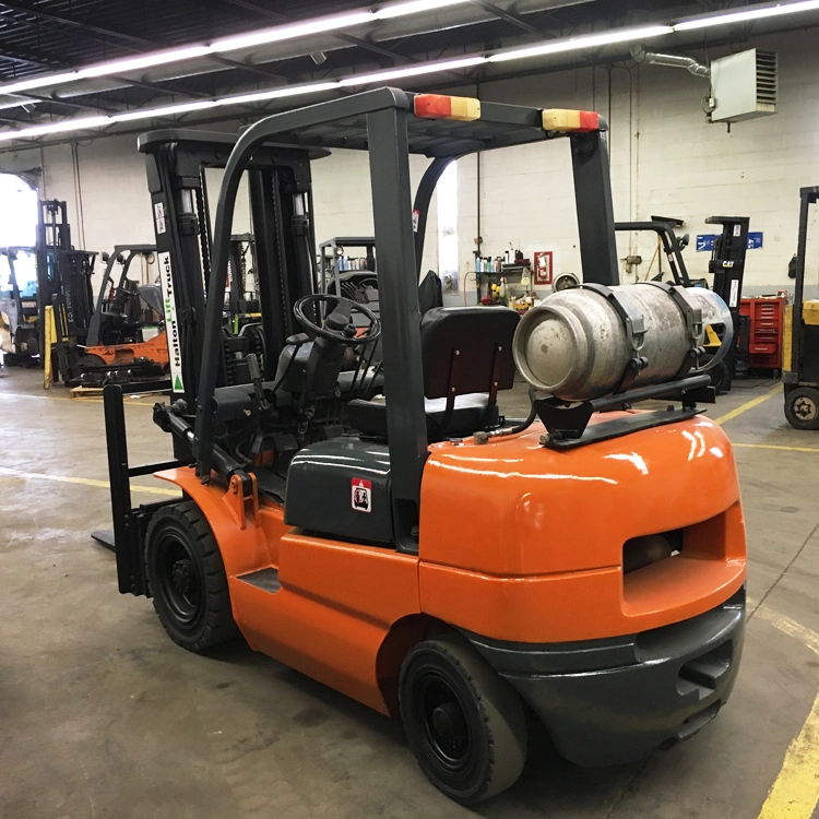 Secondhand 3.5 Ton Cpyd35 Gasoline Forklift Truck Lower Than Factory Price