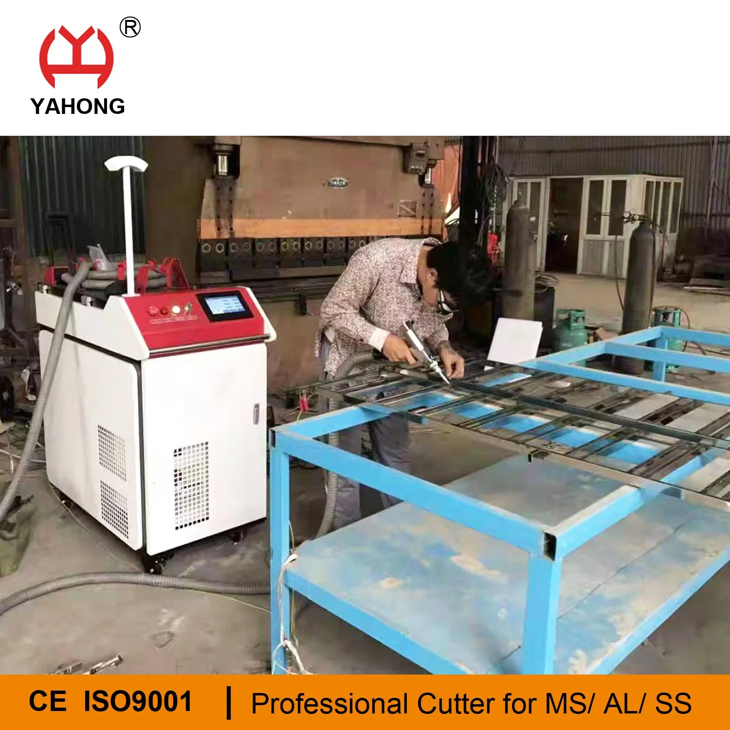 1kw 1.5kw 2kw Handheld Fiber Laser Arc Welding Machine with Wire Feeder for Carbon Steel Stainless Steel Aluminum Copper