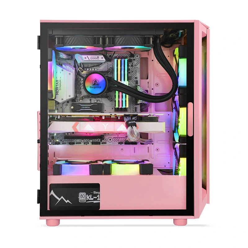 Export to-Semarang-Industrial Area--ATX-Glass-Side-USB3.0-Support 3070 Graphics Card-DIY-240mm Radiator-Computer PC-Cases-Honesty-Manufacturers