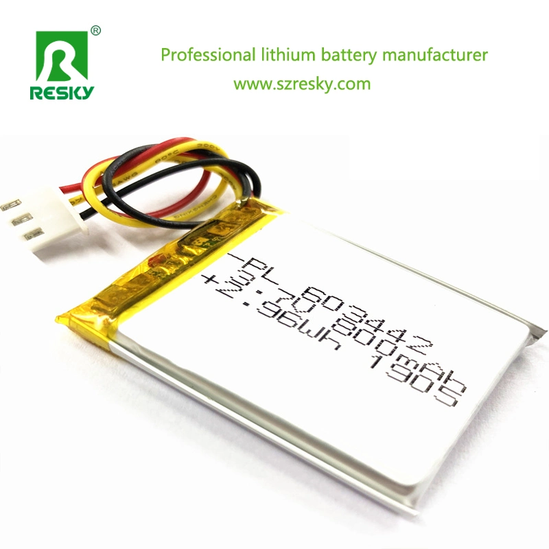 Stock 3.7V 800mAh Rechargeable Li-Polymer Battery for Bluetooth Keyboard