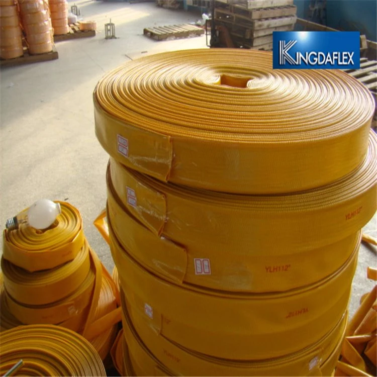 Plastic Irrigation PVC Water Discharge Flexible Layflat Hose