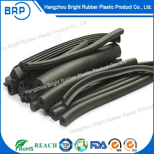 EPDM Rubber Extrusion Sponge Rubber Tube for Sealing