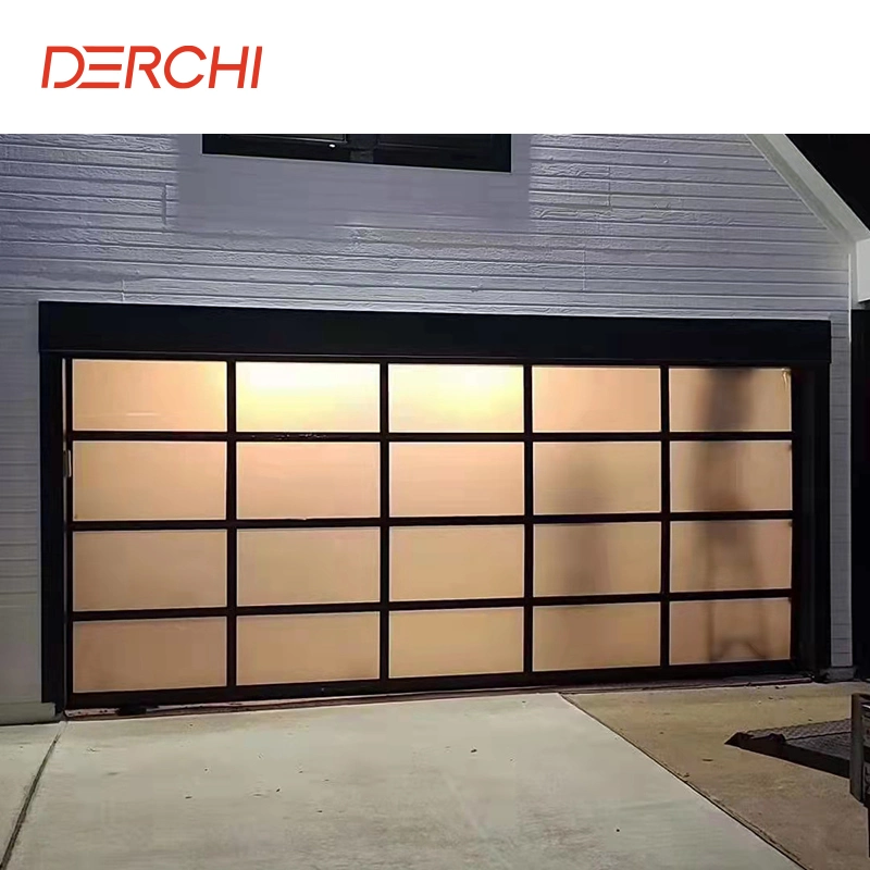 Polycarbonate Clear Garage Door /Transparent Rolling Shutters Door/Overhead Door Garage Doors