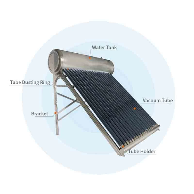 Water Heater Pool Collectors Sunrain Thermal Thermodynamic Panel Mauritius Tank Greece Rooftop Evacuated Tubes Solar Collector