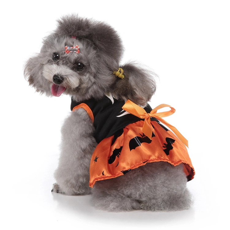 Halloween Disfraz de perro gracioso muñeco mascota ropa Cosplay Party prendas de vestir trajes para las pequeñas y medianas Perros Gatos