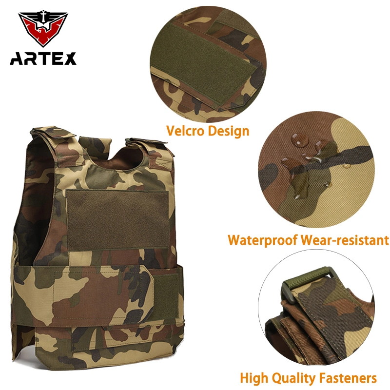 Artex 1000d Military Tactical Vest Outdoor Water Proof Training Vest Assault Bullet Proof Vest Cover Airsoft Protective Vest OEM