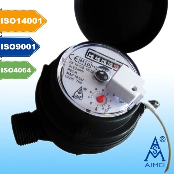 MID Certificated Multi Jet Dry Type Plastic Water Meter