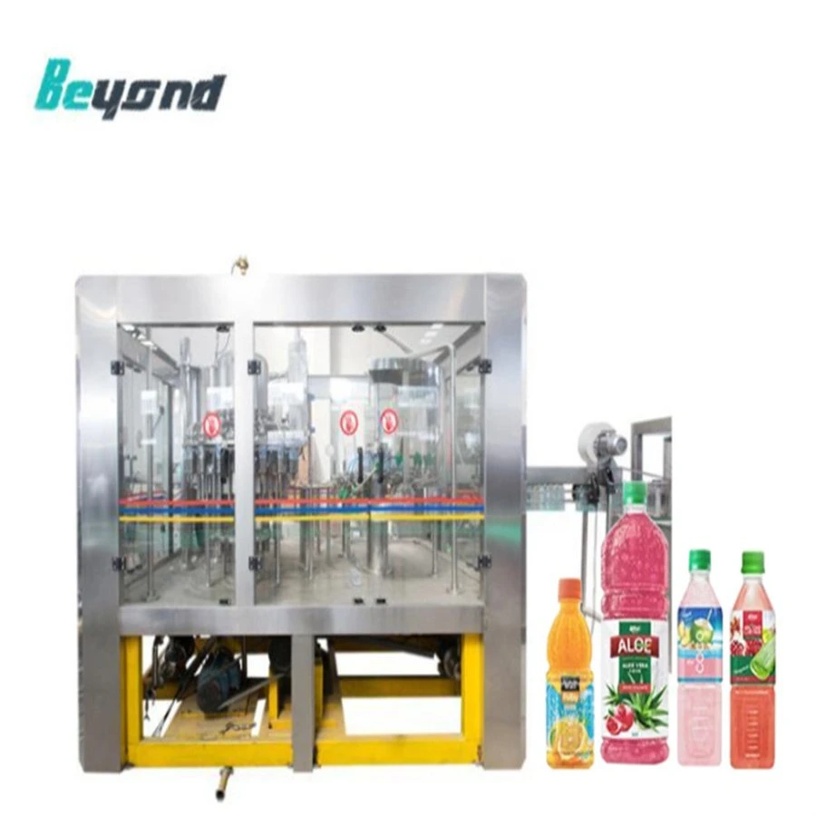 2023 High Quality Manufacturing Process Automatic Fruit Juice/Orange Juice Drinking Filling Capping Packaging Machine