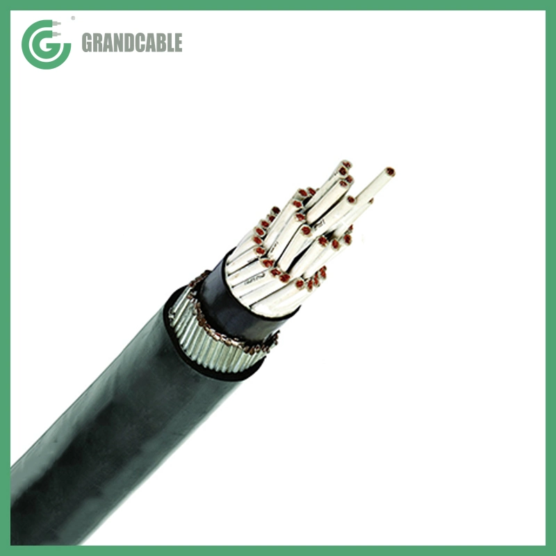 Customized 0.6/1kV CVV Control Cable CU/PVC/SWA/PVC Insulated Instrumentation Electric cable