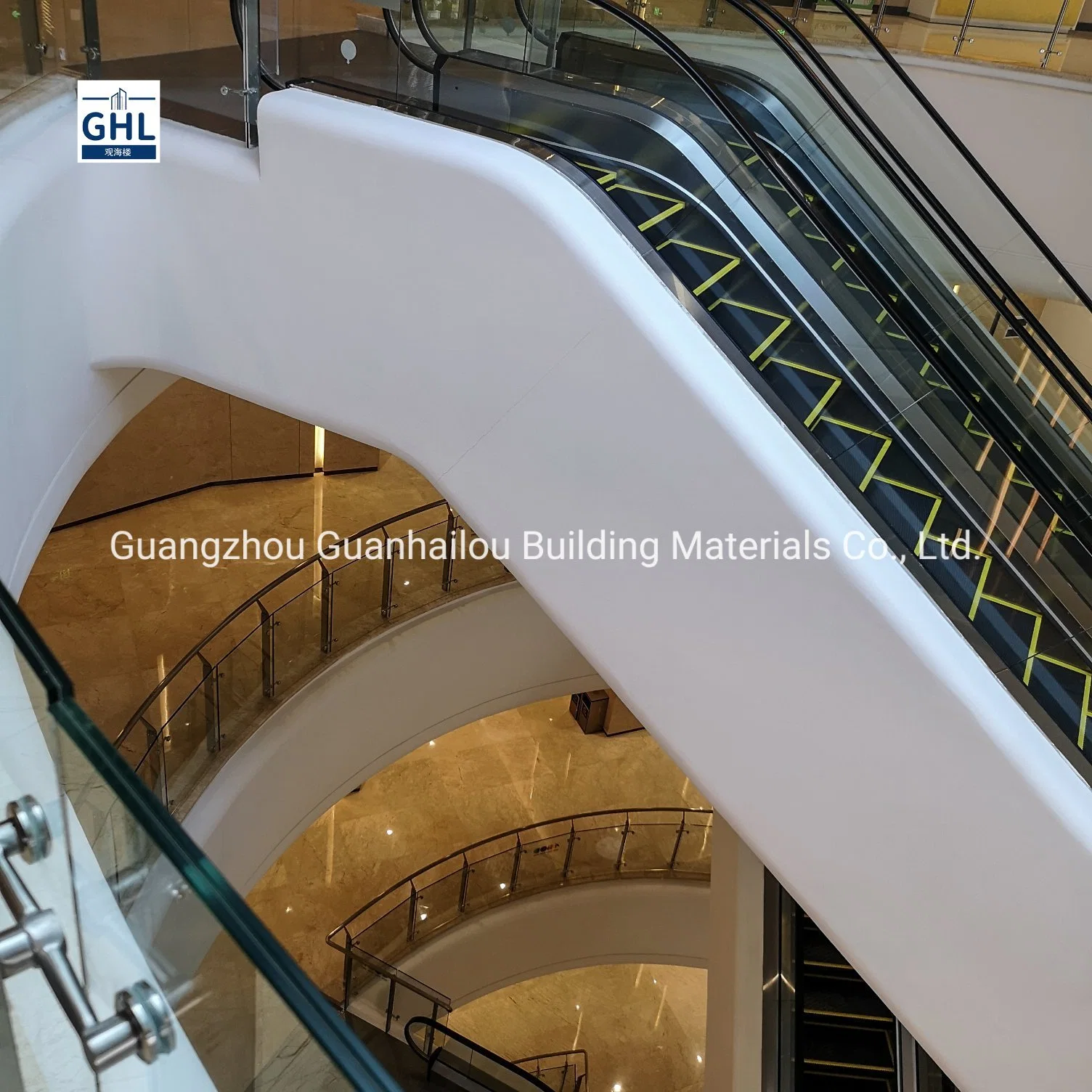 Grg Glassfiber Reinforced Gypsum Components of Ceiling/ Wall / Desk / Pillar